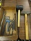 32 oz. Rubber Mallet, 4lb. Sledge Hammer, Chisels and Punches