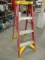 Werner 4' Non Conductive Fiberglass FS204 Step Ladder