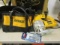 DeWalt Electric VS Orbital Jig Saw with Blades in Canvas Carry Bag