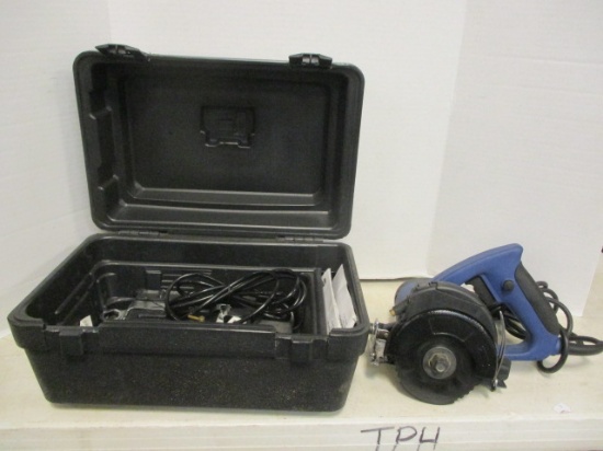 M-D Building Products 4" Marble/Tile Saw in Hard Carry Case