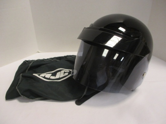 HJC Helmets Model CS-5N Black Helmet with Tinted Face Shield