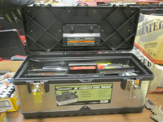Voyager 20" Stainless Steel Toolbox and Contents