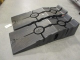 Pair of Heavy Duty Black Plastic Rhino Ramps