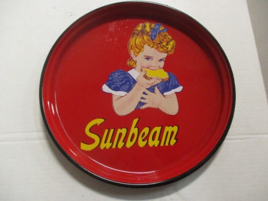 Enamel "Sunbeam" Round Tray