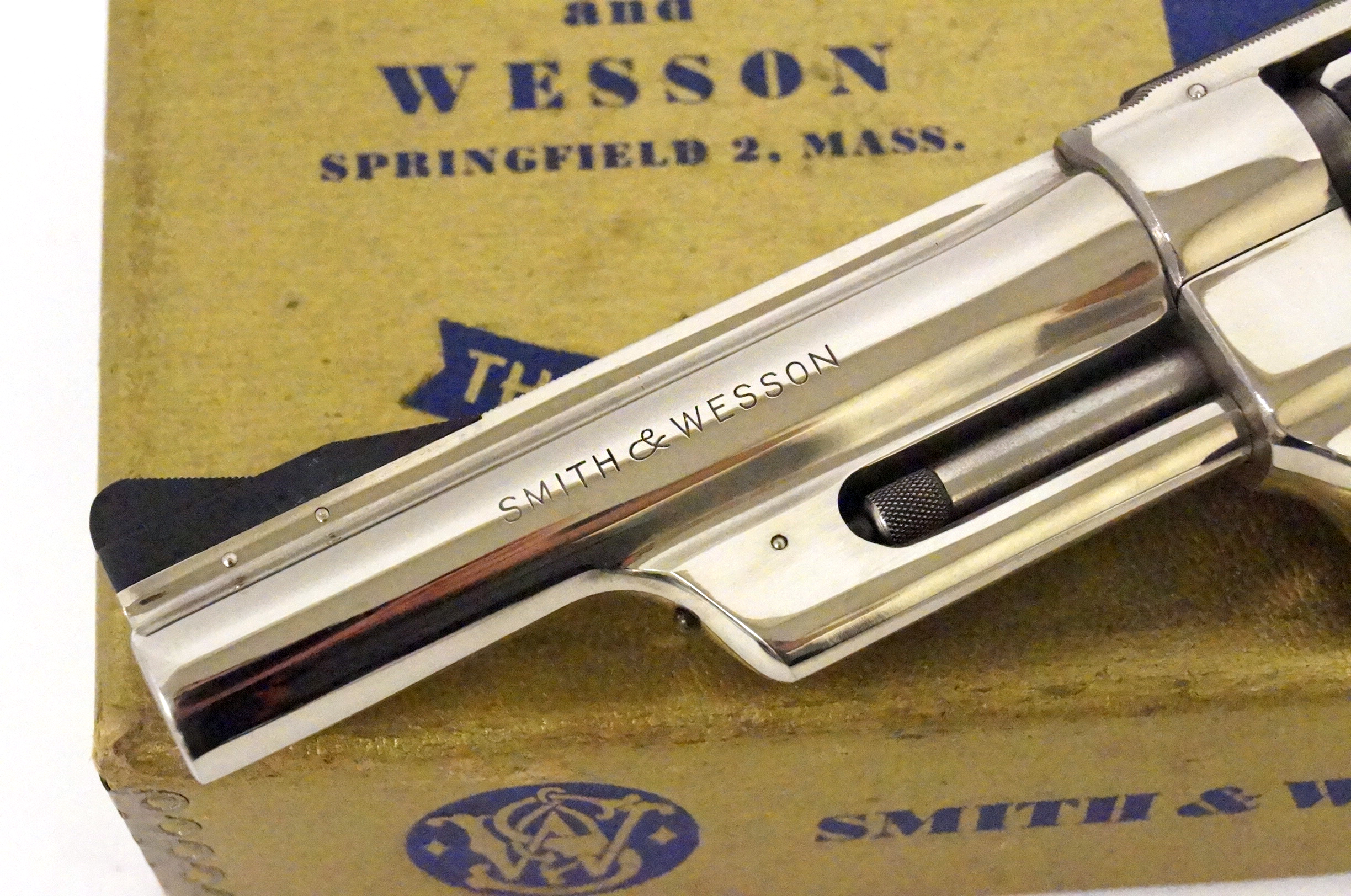 Excellent Rare 1955 Smith & Wesson Nickel Plated | Proxibid