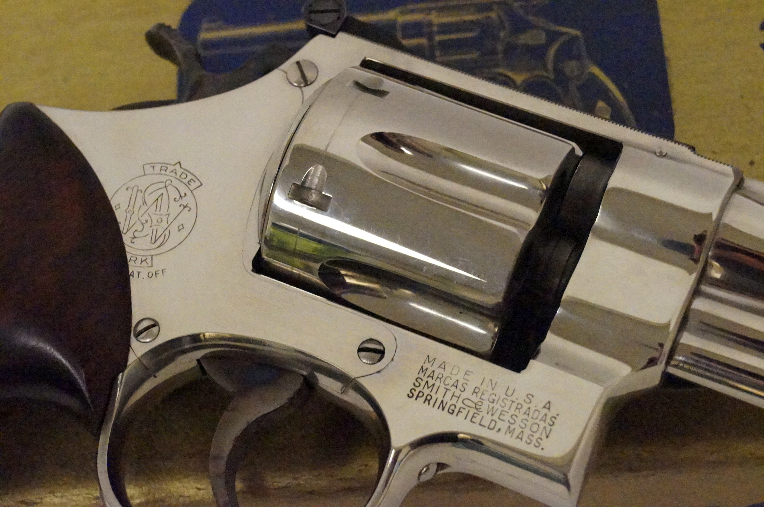 Excellent Rare 1955 Smith & Wesson Nickel Plated | Proxibid