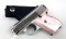 Pink Lorcin Model L25 .25 Auto Semi-Automatic Lady's Pocket Pistol