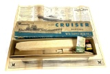 WWII US Navy Cruiser U.S.S. CHICAGO Balsa kit with Original Box
