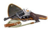 WWII Izhevsk 1944r Nagant 1895 7.62 Nagant Cal. Russian Revolver w/ Holster & Ammo