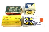 4 Partial Boxes of Various Ammo - .38 SPL Police, .30-30 win, .410 GA