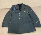 Vietnam Army Dress Tunic with Parade Cords, Pants, Shirt, and Tie
