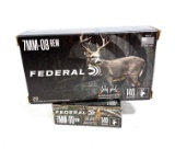 40rds. Federal 7mm-08 REM. 140gr. Buckmasters Bonded Soft Point Ammunition