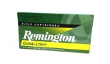20rds. Remington Core-Lokt .308 WIN. 150gr. Core-Lokt PSP Ammunition
