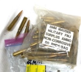 Aprox. 50rds. of 8mm Mauser Brass Case Ammunition