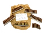 45rds. Of 7.63x25 Mauser on Stripper Clips and 7rds. Of 9mm Luger