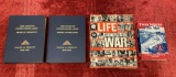 4 WWII Books - LIFE Picture History of WWII, The 7th US Army Vol 1 & 2, and History of Fifth Army