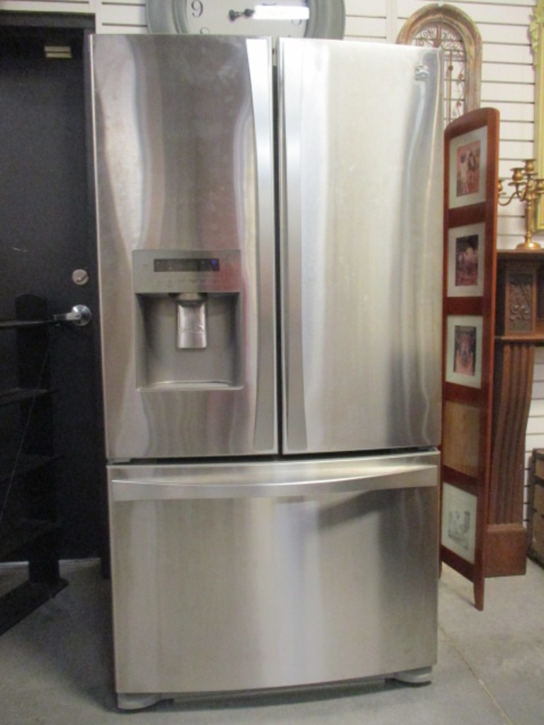 kenmore stainless french door refrigerator
