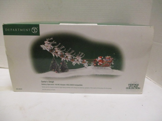 Dept. 56 Heritage Village Collection "Santa's Sleigh"