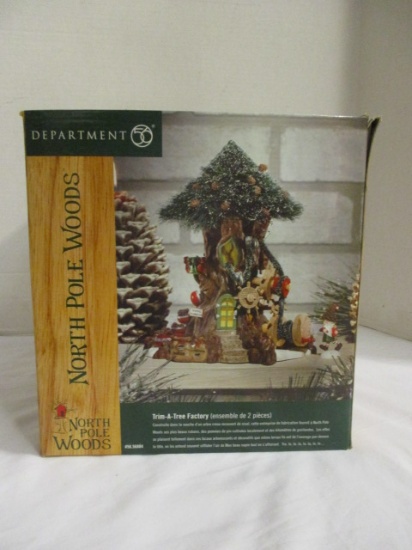 Dept. 56 North Pole Woods Trim-A-Tree Factory