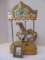 Tobin Fraley Limited Edition Musical Carousel Horse and Ltd. Edition Carousel Horse Postage Stamp