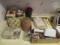 Sewing and Crafting Items - Buttons, Yarn, Magnifiers, Knitting Needles, Thread