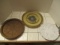 Mudpie Decorative Plate, Pottery Pie Plate and Pottery Ashtray