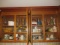 Contents of Three Kitchen Cabinets - Glasses, Plates, Mugs, Pitchers, Jars, Lotus Bowls, Salad Spinn