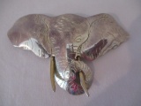 Sterling Elephant Pin/Pendant