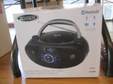 Jensen Portable Stereo CD Player with Radio and Bluetooth