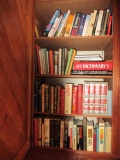Cabinet Contents - Books - Fiction, Political, Reference