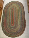 Capel Hand Crafted Oval Braided Rug
