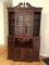 Antique Warsaw Furniture Company Breakfront/China Cabinet