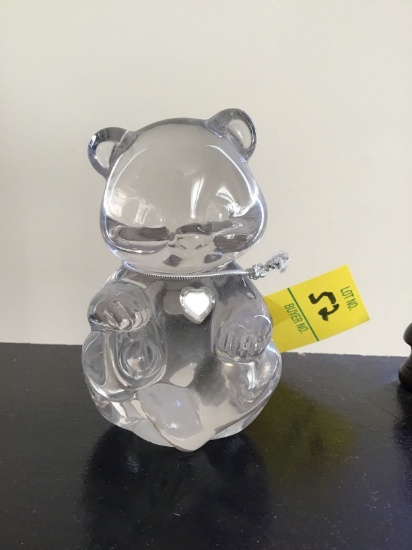 Fenton Glass April Bear