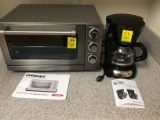 Cuisinart Toaster Oven and Mr. Coffee 5 Cup Coffee Maker