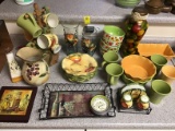 Large Group of Dishes, Vases, Etc.