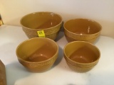 Set of 4 Nesting Mixing Bowls by Real Home