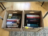 2 Boxes Misc. Books