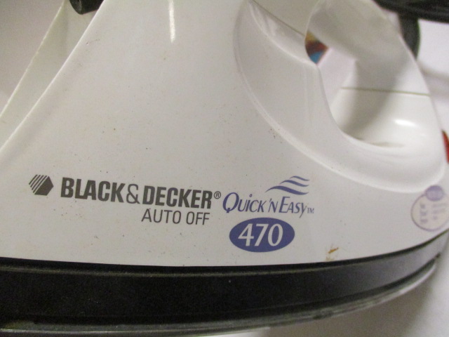 Black + Decker Quick 'N Easy Iron