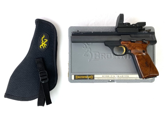 Browning Buck Mark .22LR 5.5 Target SE Semi-Automatic Pistol with Holographic Sight in Box