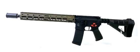 Custom High-End Binary Build 5.56 NATO Semi-Automatic AR Pistol