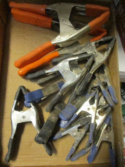 Various Sized Hand Clamps