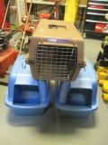 Three Small Pet Carriers