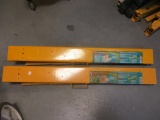 Pair of Metal Pro Adjustable Folding Sawhorses