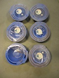 Six Plastic Bowl Sets