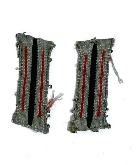 Pair of German Nazi Army Artillery Collar Tabs