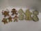 Gingerbread Cookie Molds, Wall Hangers, And Ornaments