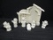 Bisque Porcelain Nativity Set