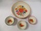 Pioneer Woman Stoneware Pie Pan And 3 Snack Bowls