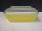 Pyrex Yellow Bowl With Lid