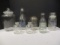 Canisters, Jars, And Bottles.  Homestead Eggnog, Atlas E-Z Seal,